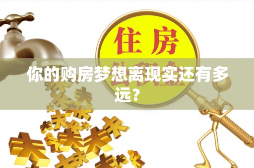 东丽你的购房梦想离现实还有多远？