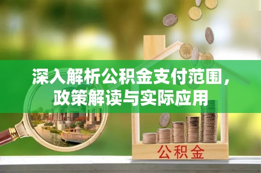 东丽深入解析公积金支付范围，政策解读与实际应用